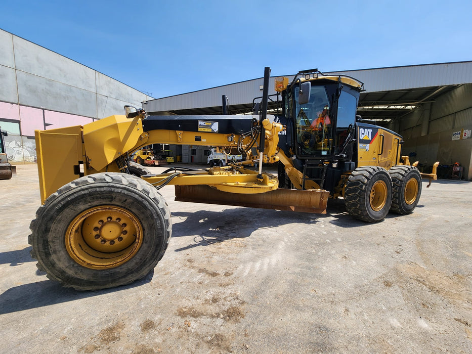 CAT 12M GRADER WITH REAR MS RIPPERS (G112), GPS WIRED AND 11500 HOURS. VGC