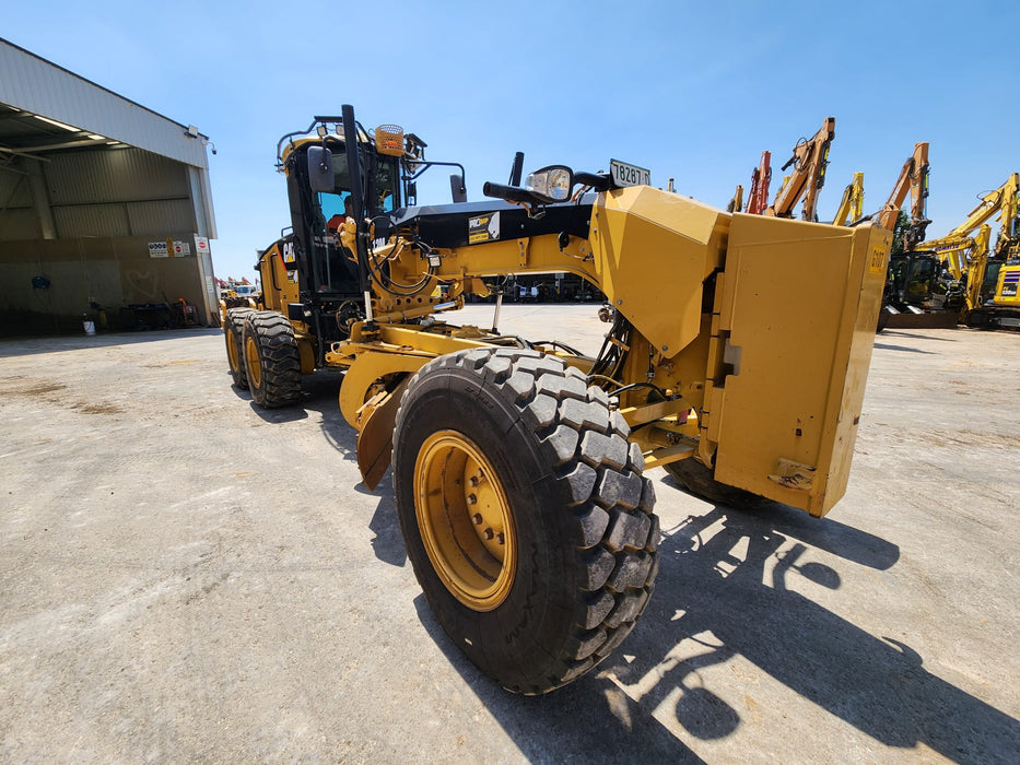 CAT 12M GRADER WITH REAR MS RIPPERS (G112), GPS WIRED AND 11500 HOURS. VGC