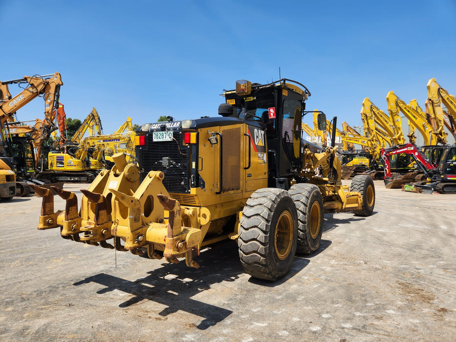 CAT 12M GRADER WITH REAR MS RIPPERS (G112), GPS WIRED AND 11500 HOURS. VGC