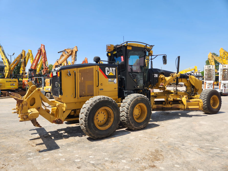 CAT 12M GRADER WITH REAR MS RIPPERS (G112), GPS WIRED AND 11500 HOURS. VGC