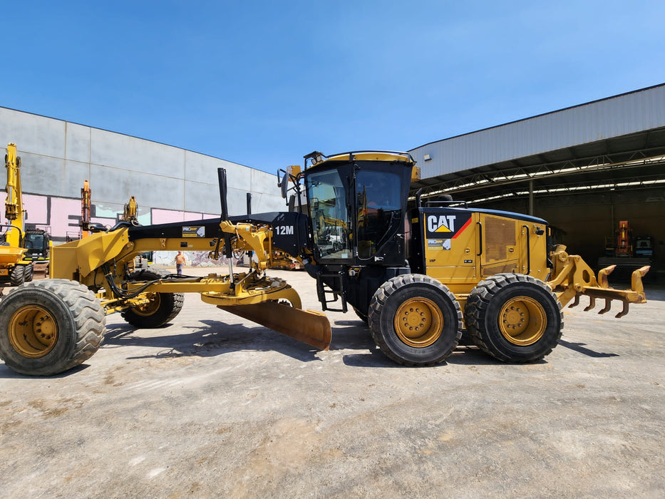 CAT 12M GRADER WITH REAR MS RIPPERS (G112), GPS WIRED AND 11500 HOURS. VGC