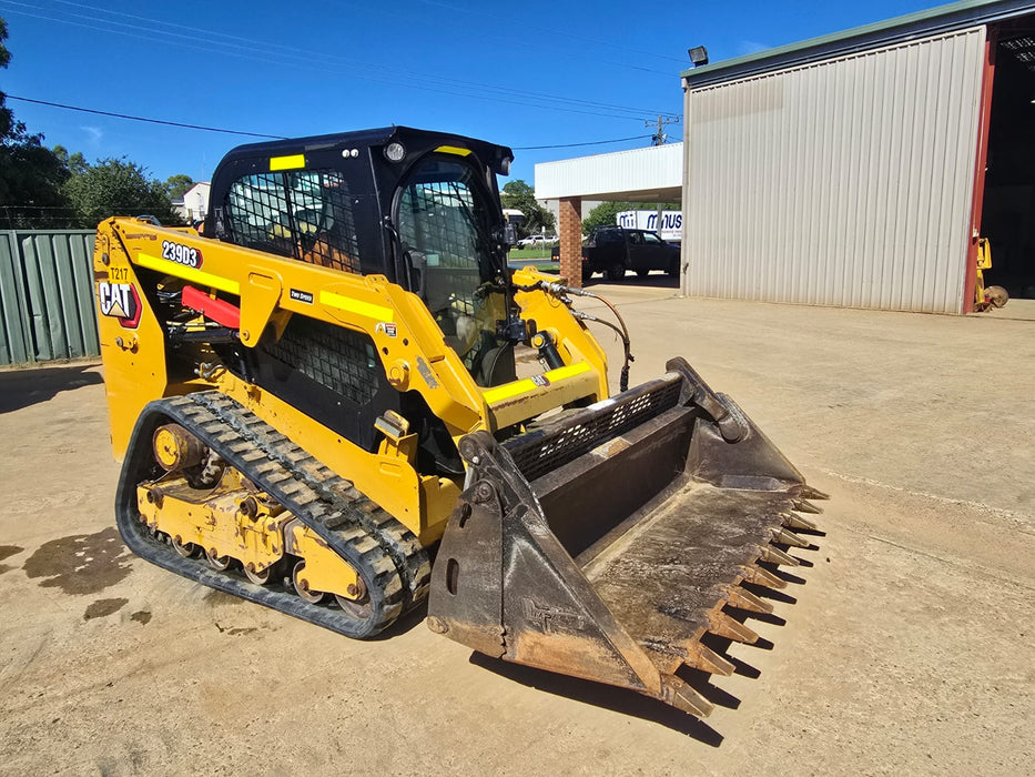 2019 CAT 239D3 TRACK LOADER (T686) WITH FULL CIVIL SPEC, 4 IN 1 AND 2180 HOURS