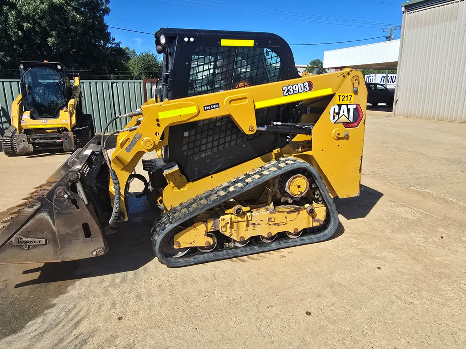 2019 CAT 239D3 TRACK LOADER (T686) WITH FULL CIVIL SPEC, 4 IN 1 AND 2180 HOURS