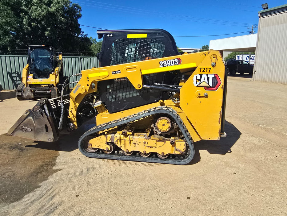 2019 CAT 239D3 TRACK LOADER (T686) WITH FULL CIVIL SPEC, 4 IN 1 AND 2180 HOURS