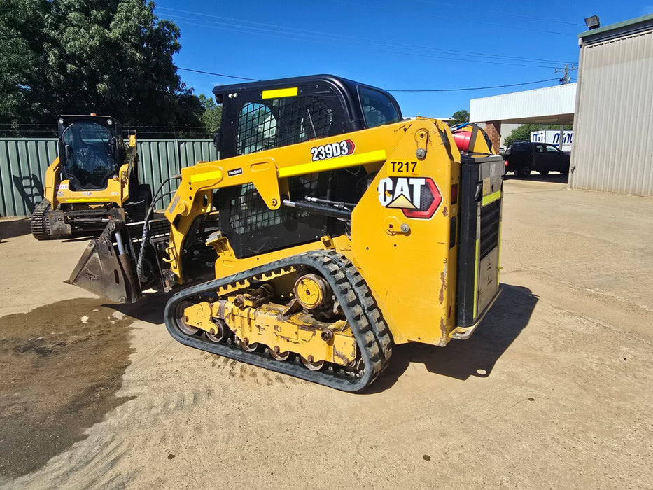 2019 CAT 239D3 TRACK LOADER (T686) WITH FULL CIVIL SPEC, 4 IN 1 AND 2180 HOURS