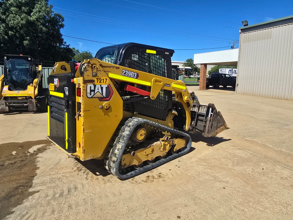 2019 CAT 239D3 TRACK LOADER (T686) WITH FULL CIVIL SPEC, 4 IN 1 AND 2180 HOURS