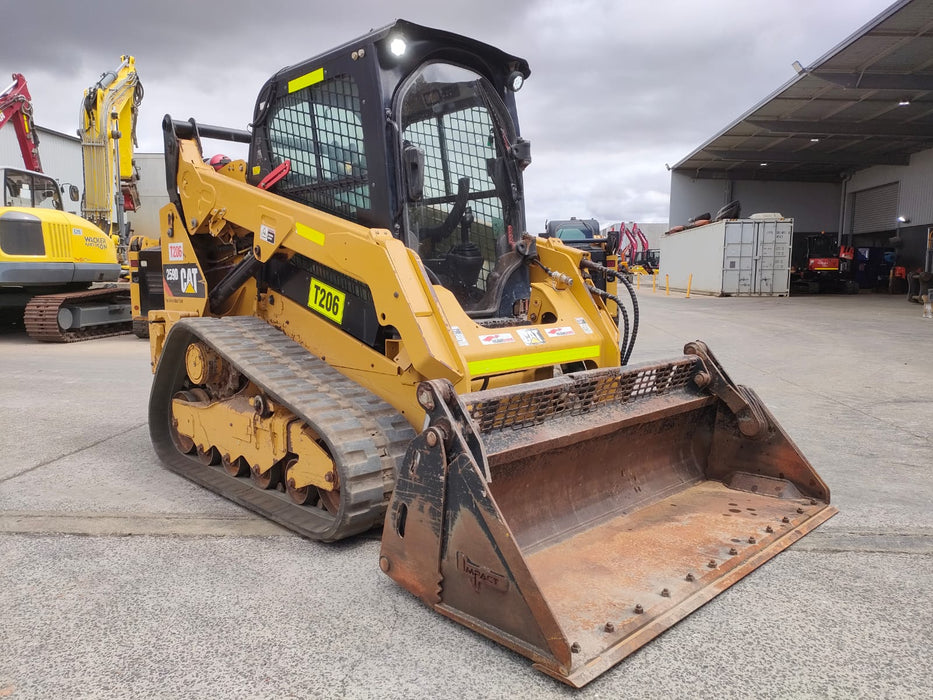 2018 CAT 259D TRACK LOADER (T683) WITH HI-FLOW, 4 IN 1 BUCKET AND 2640 HOURS