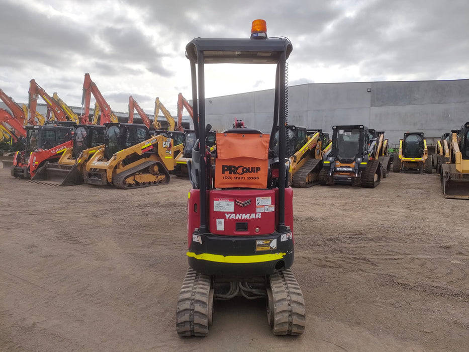 2022 YANMAR VIO17 1.7T EXCAVATOR (M851) WITH LOW 780 HOURS