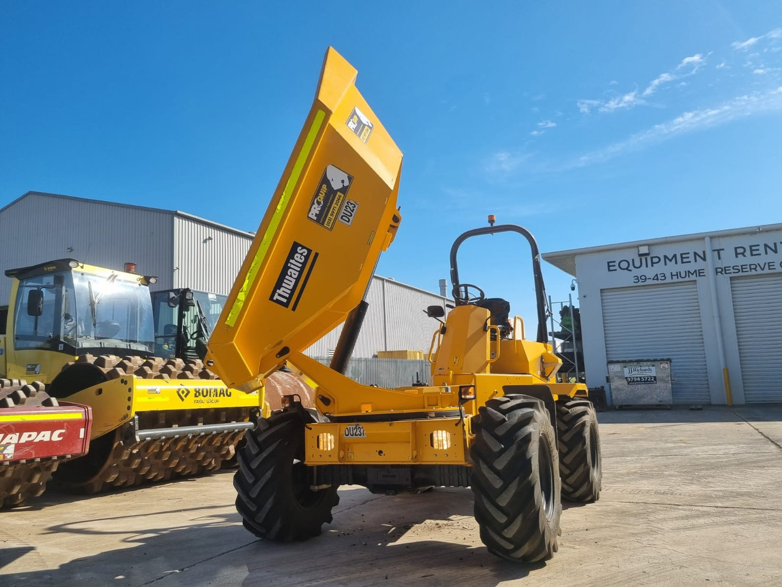 2022 THWAITES 6T SWIVEL SITE DUMPER DU237 WITH 700 HOURS AND CIVIL S 2022-thwaites-6t-swivel-site-dumper-du237-with-700-hours-and-civil-s