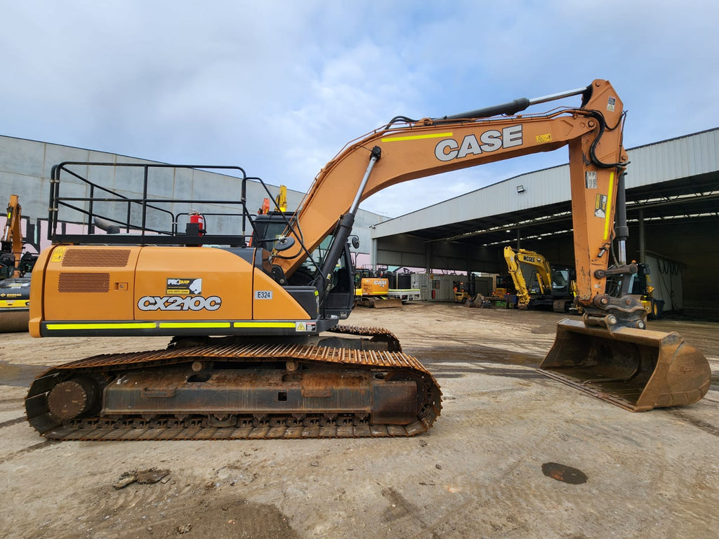 2021 Case CX210C 21T Excavator (E324) With Hitch, Buckets And 4970 Hours