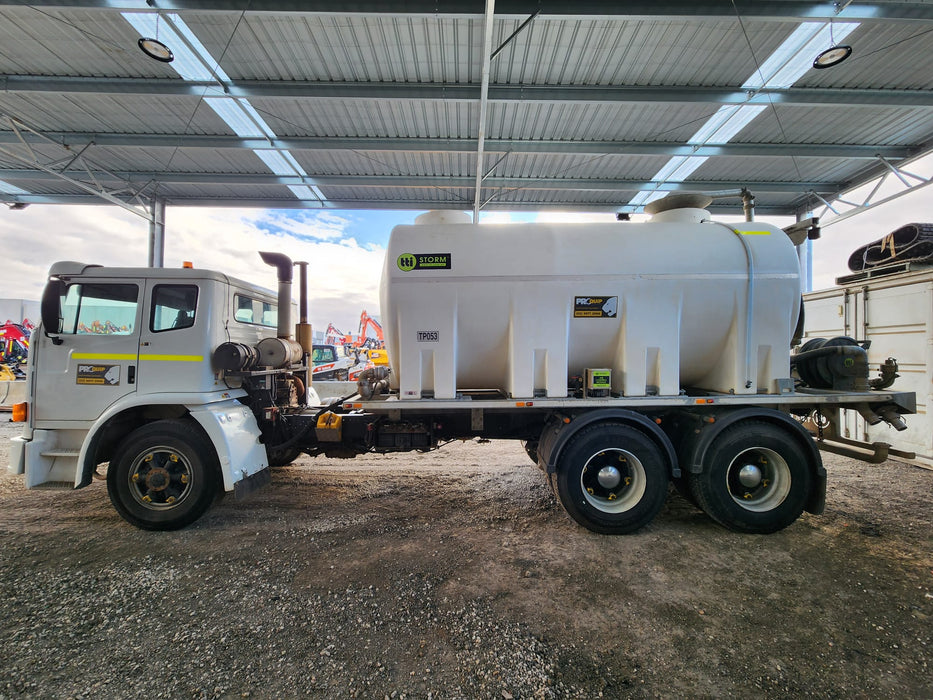 USED IVECO ACCO 6 X 4 WATER TRUCK WITH 15000 LITRE TANK, PUMPS AND SPRAYERS