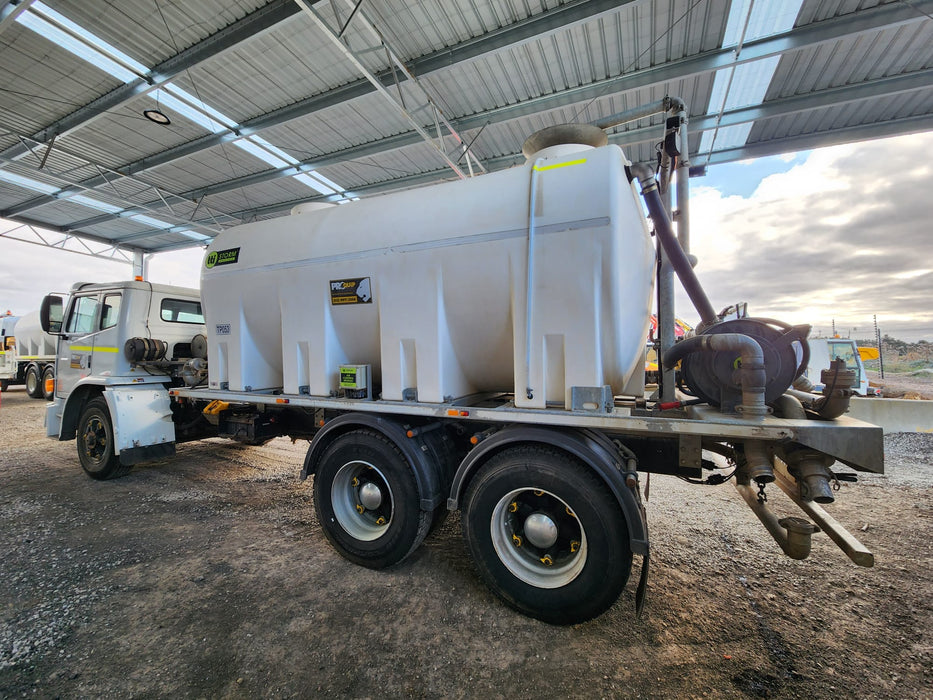 USED IVECO ACCO 6 X 4 WATER TRUCK WITH 15000 LITRE TANK, PUMPS AND SPRAYERS