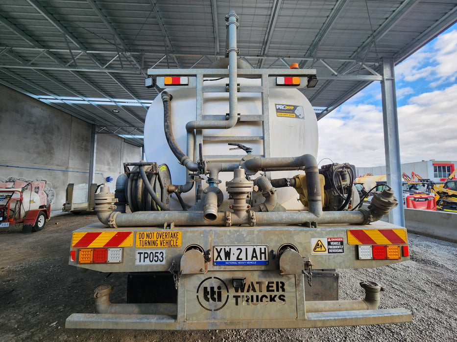 USED IVECO ACCO 6 X 4 WATER TRUCK WITH 15000 LITRE TANK, PUMPS AND SPRAYERS