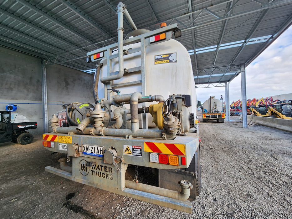 USED IVECO ACCO 6 X 4 WATER TRUCK WITH 15000 LITRE TANK, PUMPS AND SPRAYERS