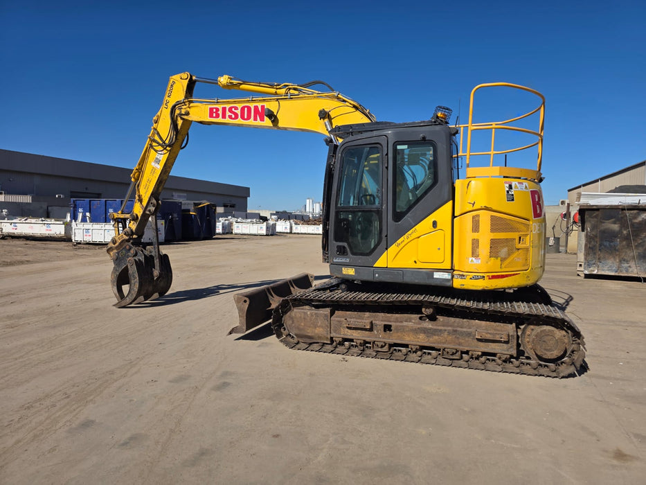 2018 SUMITOMO SH145X-6 EXCAVATOR WITH HITCH, BUCKETS AND 7200 HOURS