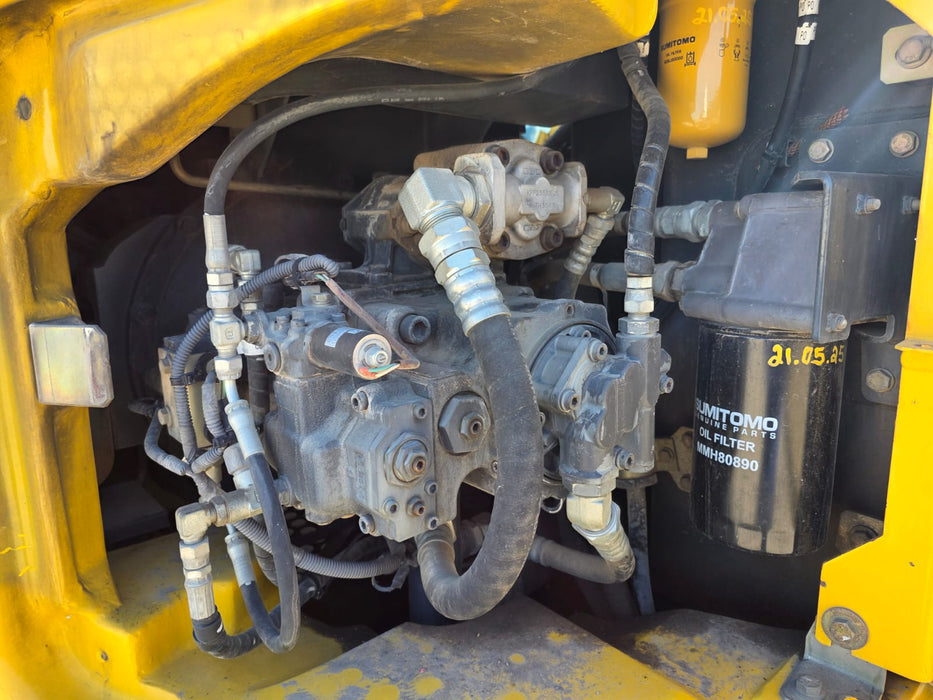 2018 SUMITOMO SH145X-6 EXCAVATOR WITH HITCH, BUCKETS AND 7200 HOURS