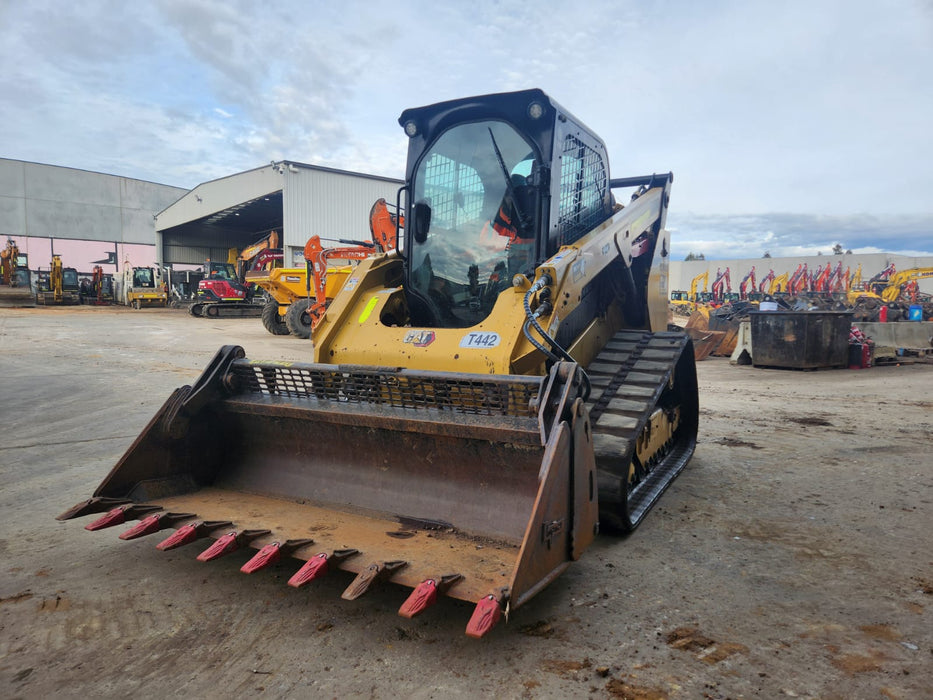 2021 CAT 289D3 TRACK LOADER (T442) WITH 4 IN 1 BUCKET AND 1760 HRS