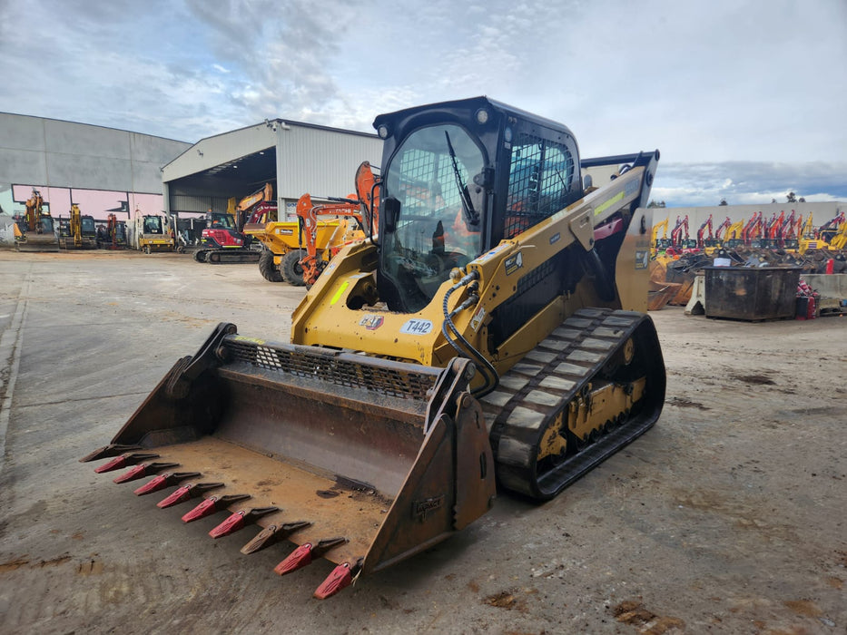 2021 CAT 289D3 TRACK LOADER (T442) WITH 4 IN 1 BUCKET AND 1760 HRS