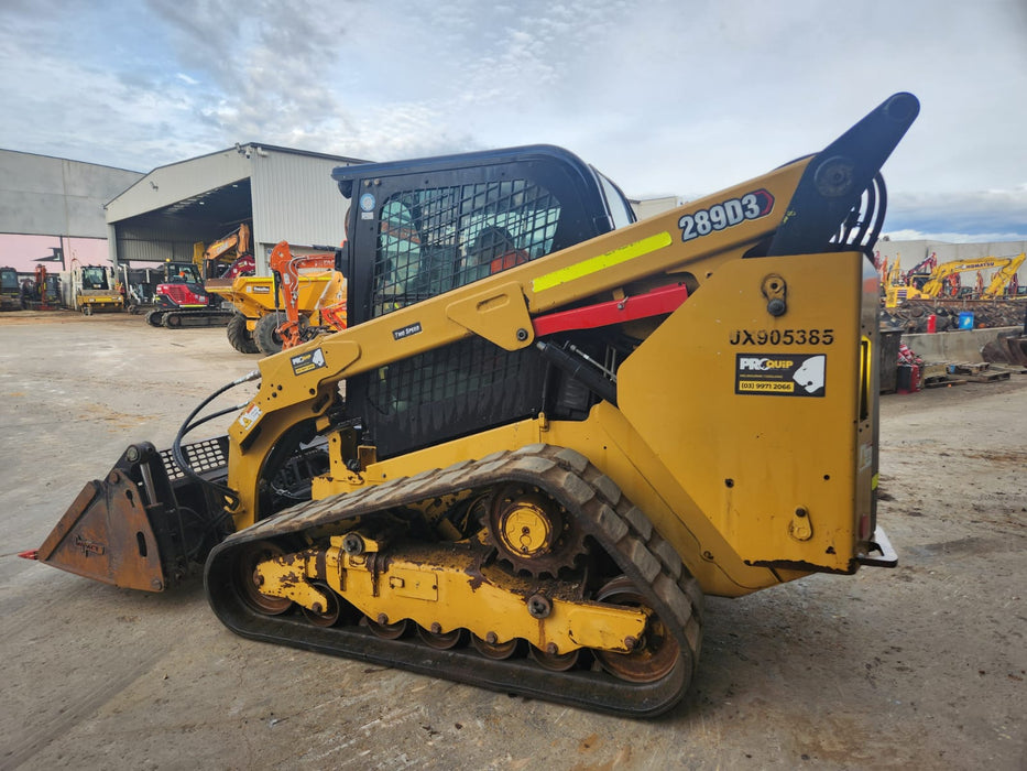 2021 CAT 289D3 TRACK LOADER (T442) WITH 4 IN 1 BUCKET AND 1760 HRS