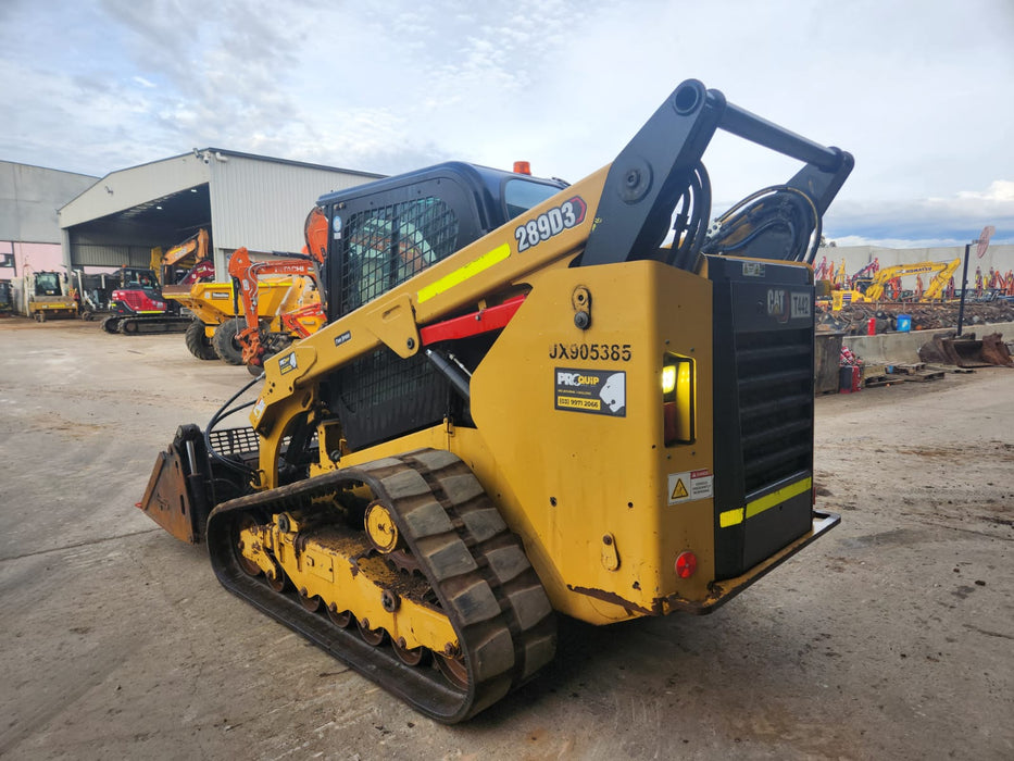 2021 CAT 289D3 TRACK LOADER (T442) WITH 4 IN 1 BUCKET AND 1760 HRS