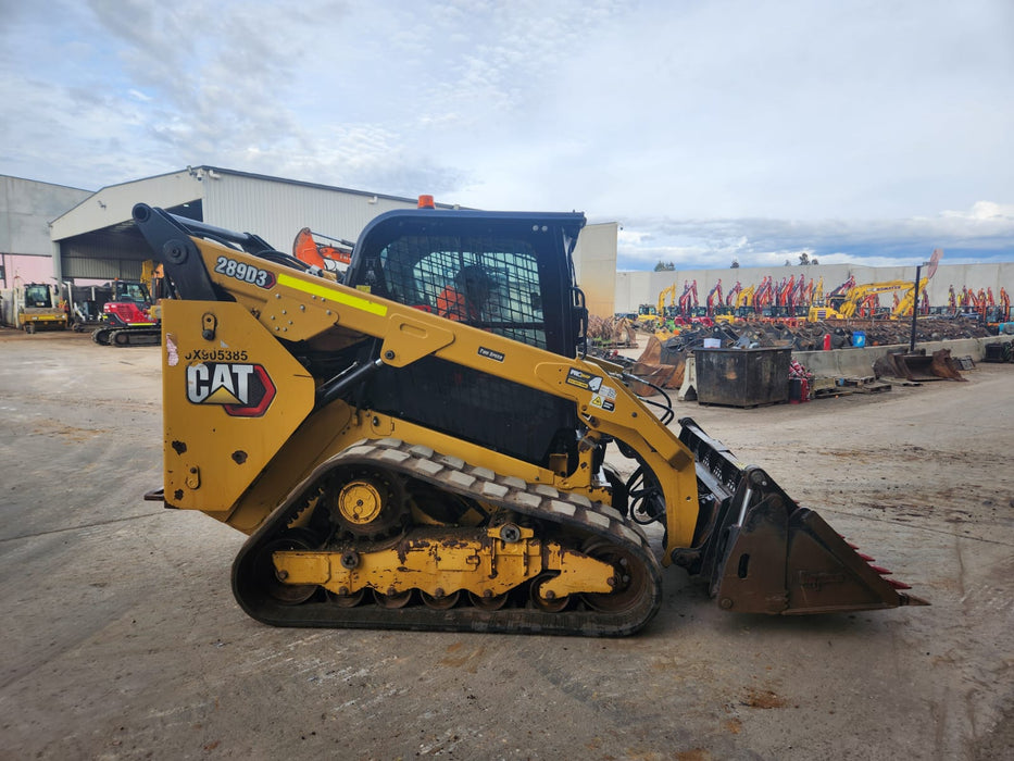 2021 CAT 289D3 TRACK LOADER (T442) WITH 4 IN 1 BUCKET AND 1760 HRS