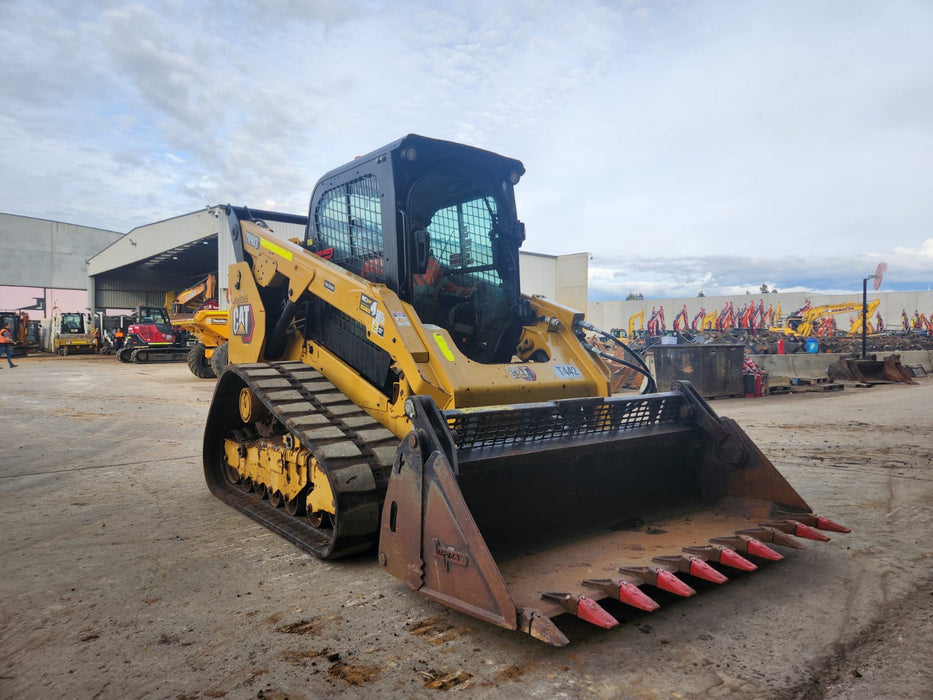 2021 CAT 289D3 TRACK LOADER (T442) WITH 4 IN 1 BUCKET AND 1760 HRS