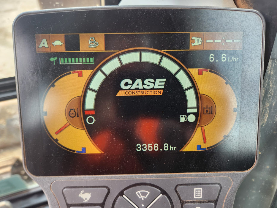 2021 CASE CX145C 15T EXCAVATOR (E329) WITH HITCH, BUCKETS AND 3360 HOURS