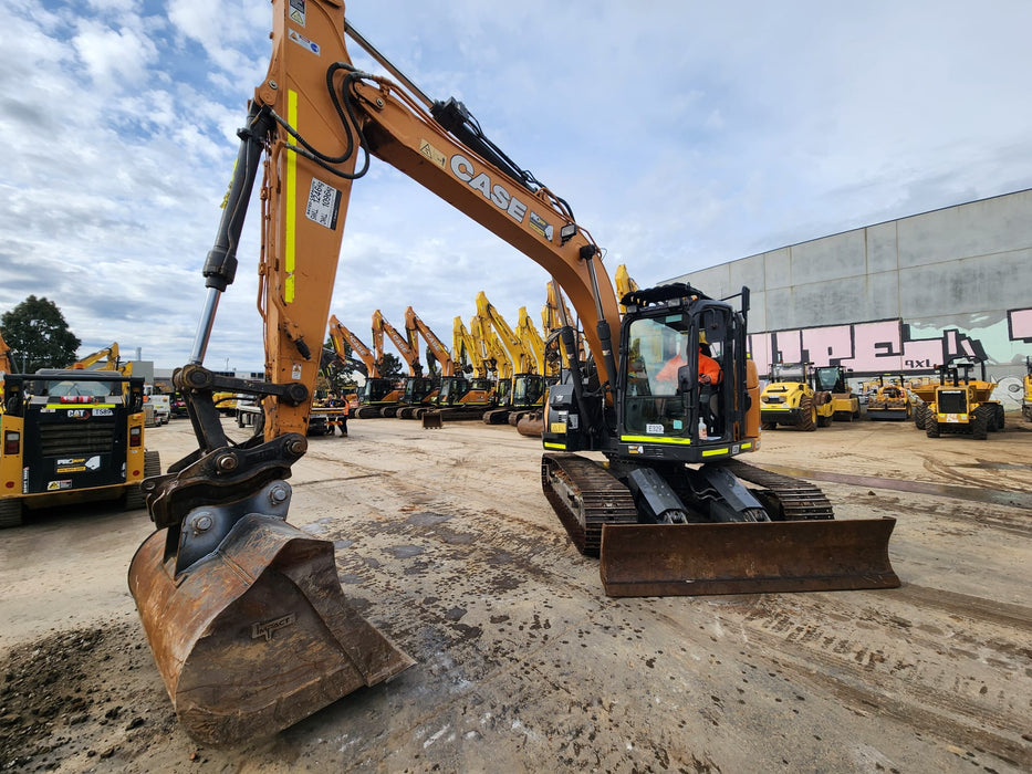2021 CASE CX145C 15T EXCAVATOR (E329) WITH HITCH, BUCKETS AND 3360 HOURS