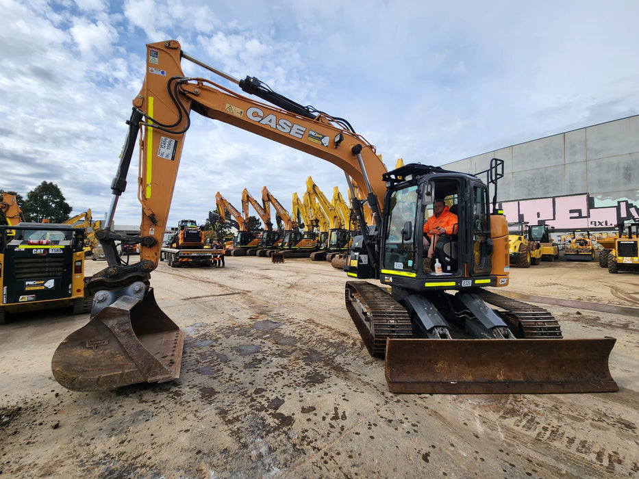 2021 CASE CX145C 15T EXCAVATOR (E329) WITH HITCH, BUCKETS AND 3360 HOURS