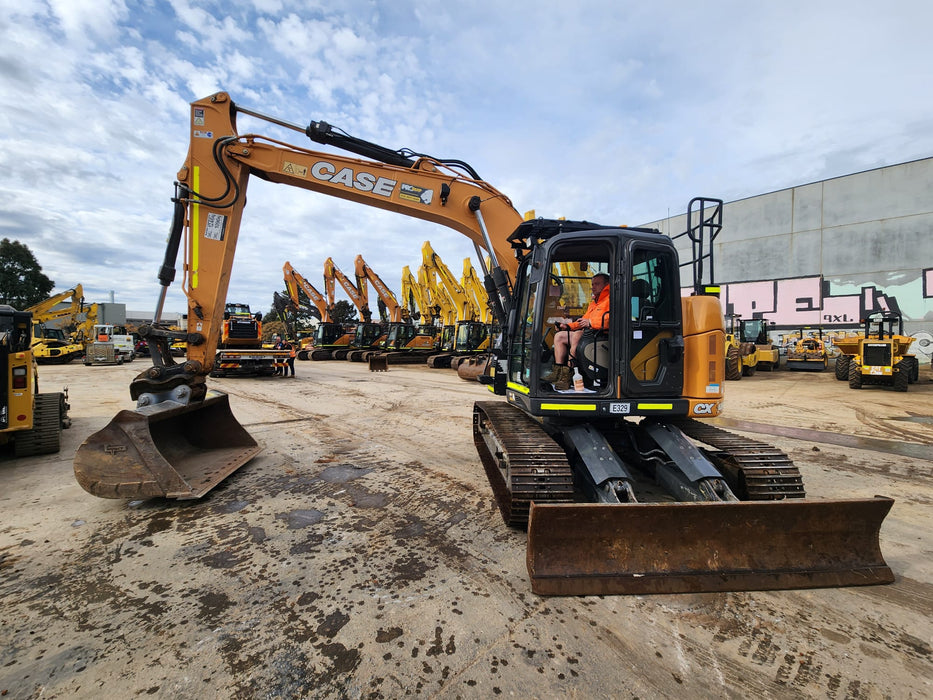 2021 CASE CX145C 15T EXCAVATOR (E329) WITH HITCH, BUCKETS AND 3360 HOURS