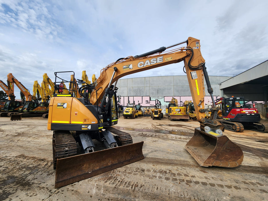 2021 CASE CX145C 15T EXCAVATOR (E329) WITH HITCH, BUCKETS AND 3360 HOURS