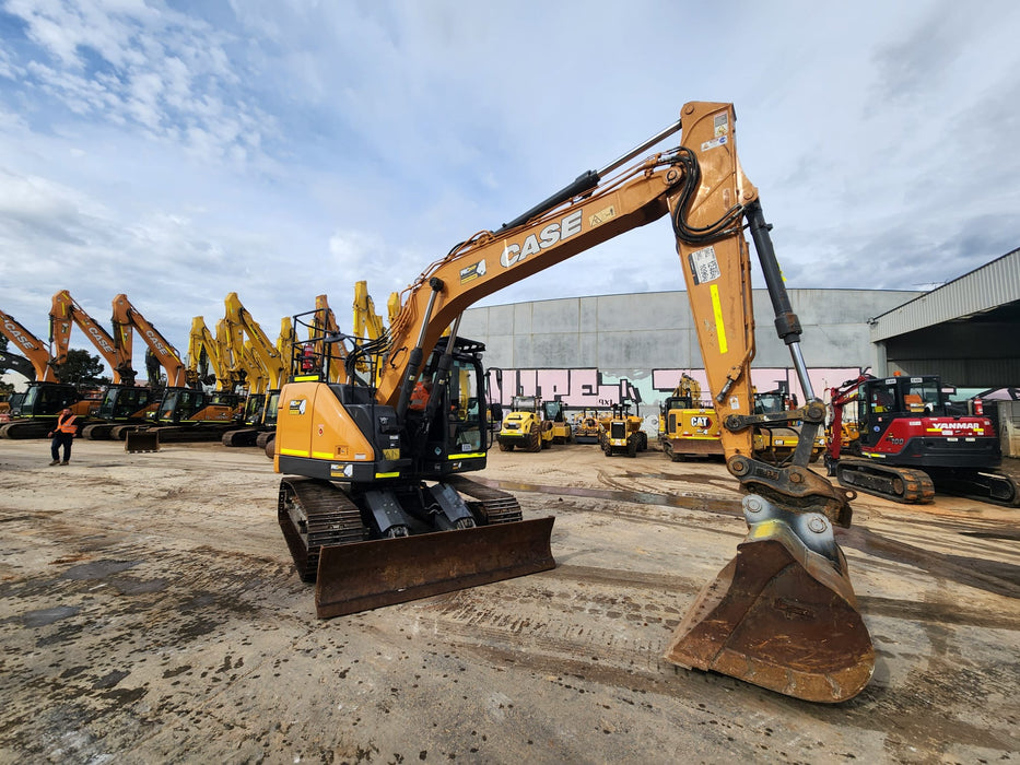 2021 CASE CX145C 15T EXCAVATOR (E329) WITH HITCH, BUCKETS AND 3360 HOURS