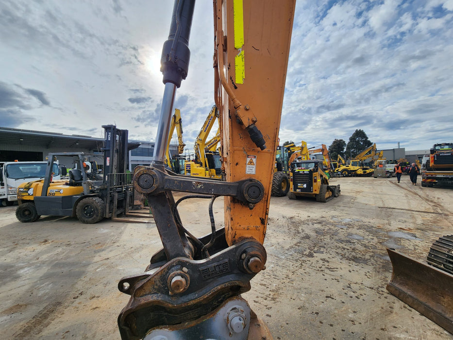 2021 CASE CX145C 15T EXCAVATOR (E329) WITH HITCH, BUCKETS AND 3360 HOURS