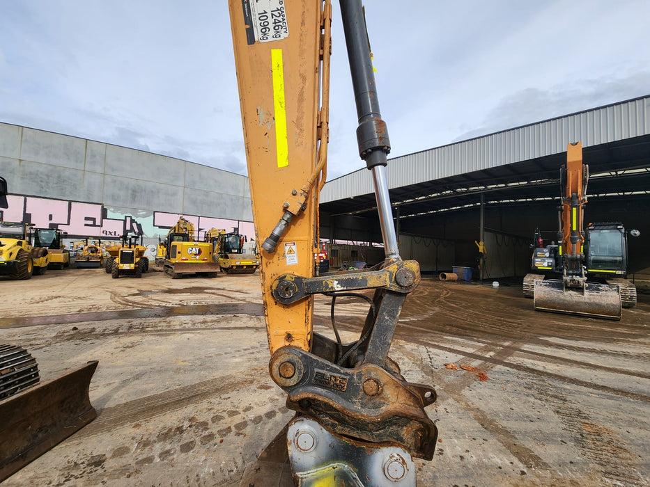 2021 CASE CX145C 15T EXCAVATOR (E329) WITH HITCH, BUCKETS AND 3360 HOURS