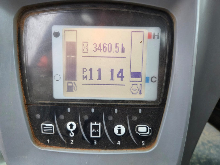 2017 KUBOTA U55-4 5.5T EXCAVATOR (M1078) WITH A/C CAB, HITCH AND 3365 HOURS