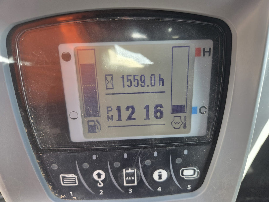 USED 2022 KUBOTA U35-4 3.6T EXCAVATOR WITH A/C CAB, BUCKETS AND 1560HRS