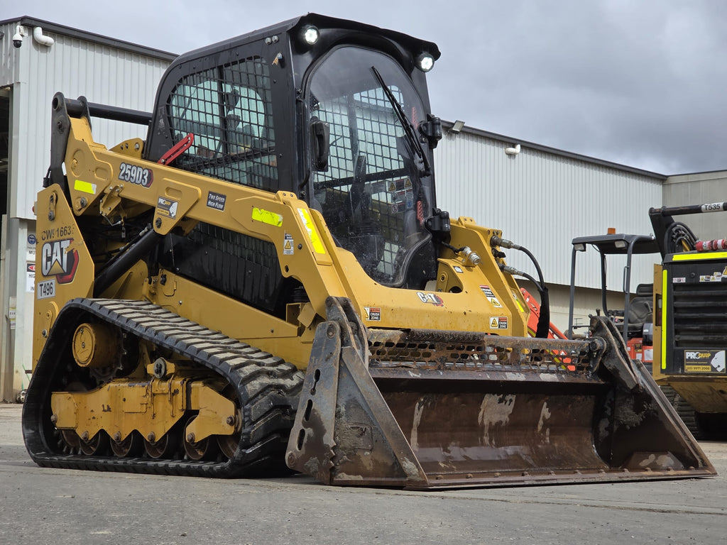 Proquip 2021 Cat 259D3 Track Loader (T496) With Hi-flow, 4 In 1 And Low 1185 Hours