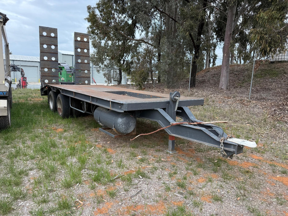 USED ROLLINGS DUAL AXLE PLANT TRAILER WITH 20,000KG ATM (TR052)