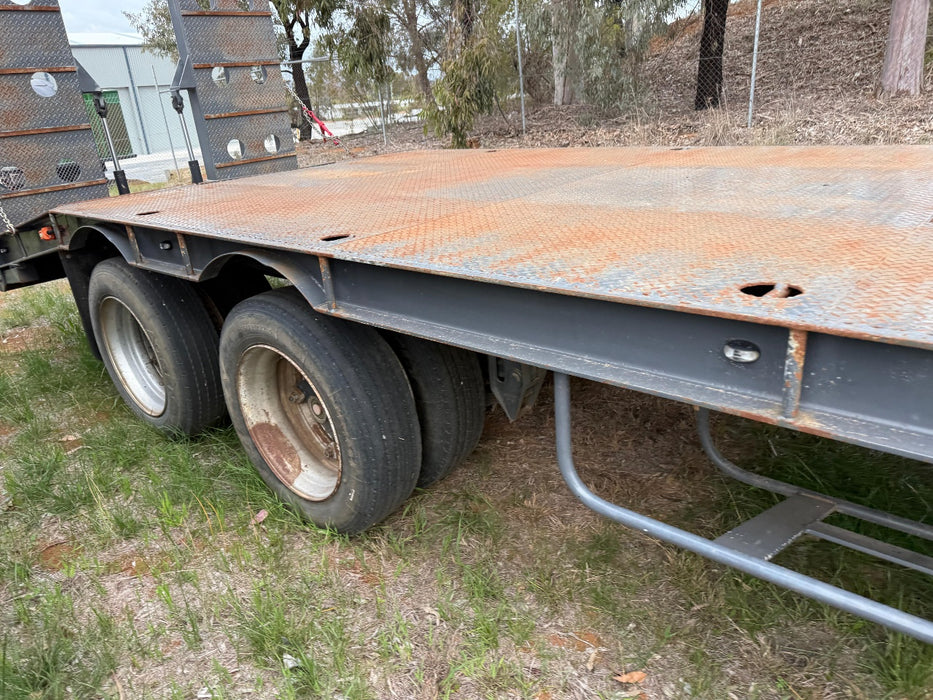 USED ROLLINGS DUAL AXLE PLANT TRAILER WITH 20,000KG ATM (TR052)