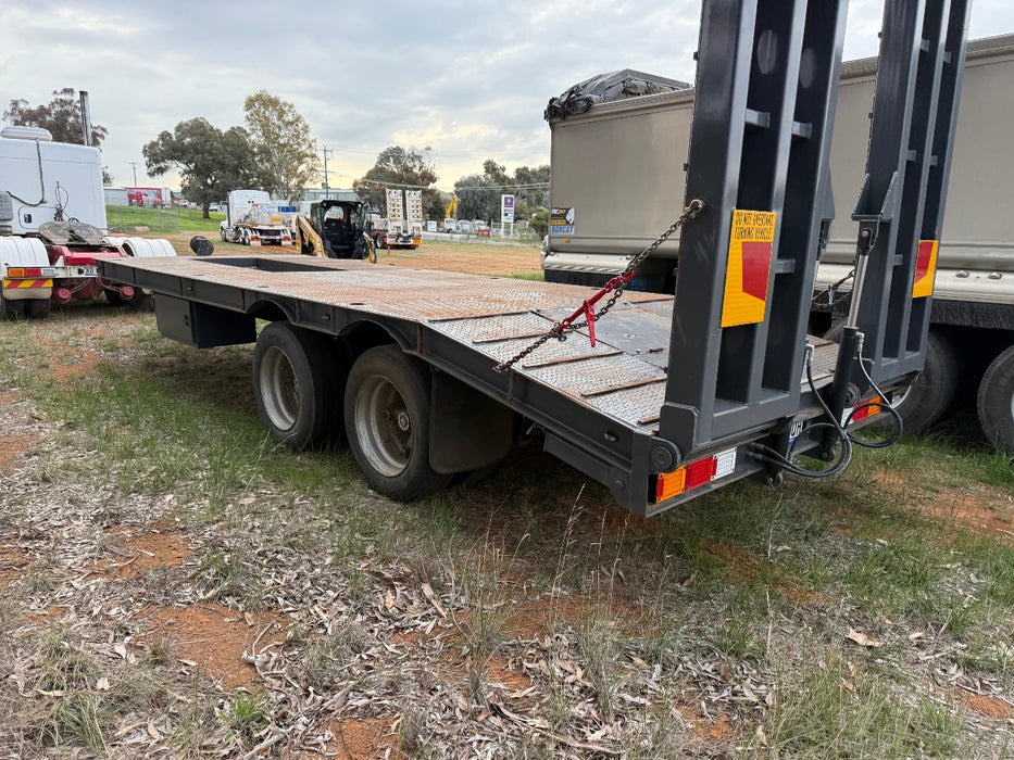 USED ROLLINGS DUAL AXLE PLANT TRAILER WITH 20,000KG ATM (TR052)