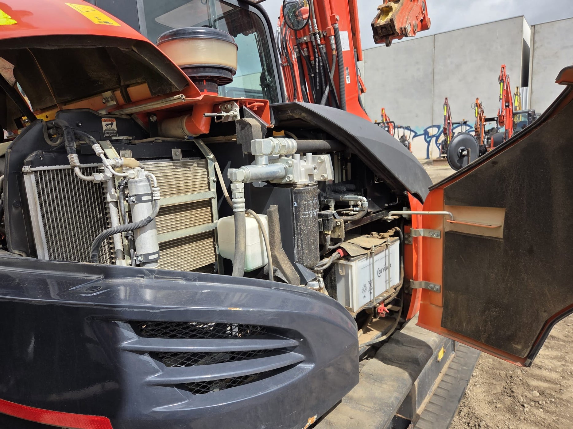2021 KUBOTA KX080 8T EXCAVATOR (M746) WITH CIVIL SPEC, BUCKETS, 1790 H ...