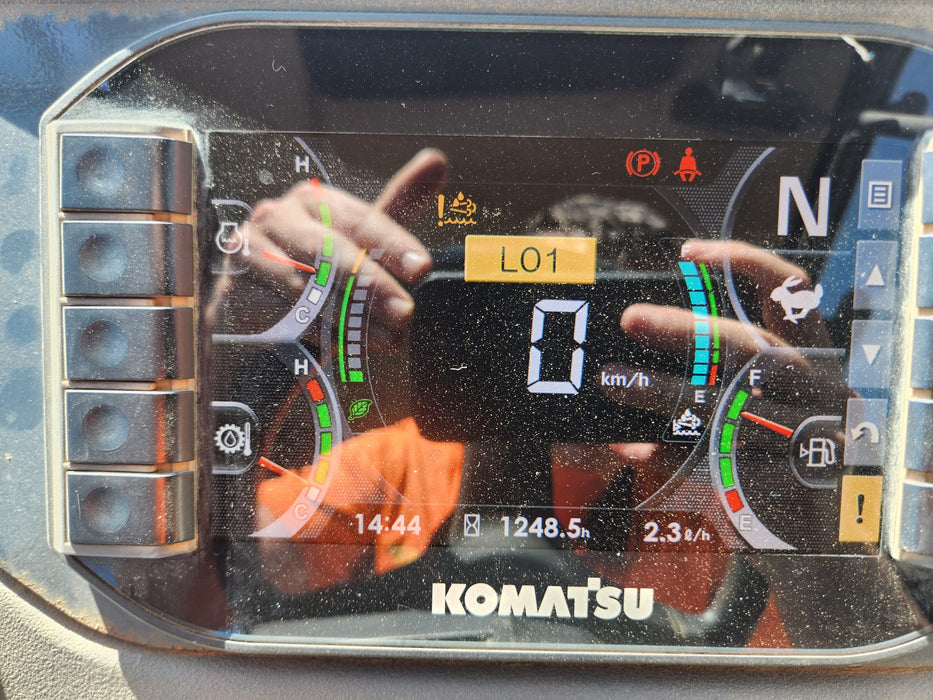 2019 KOMATSU WA100M-8 ARTIC WHEEL LOADER (L181) WITH 1300 HOURS