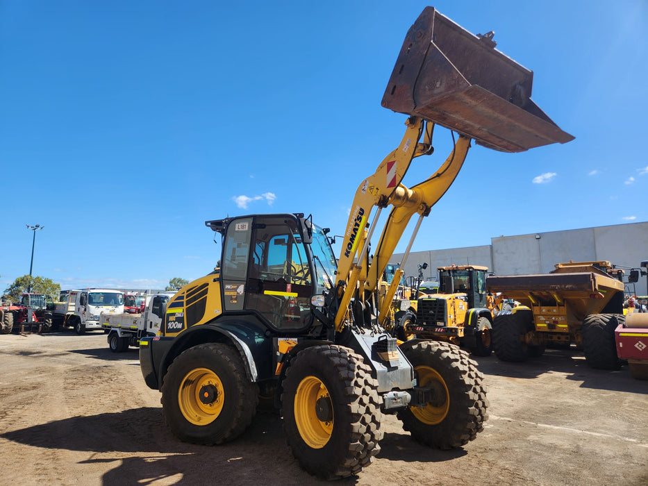 2019 KOMATSU WA100M-8 ARTIC WHEEL LOADER (L181) WITH 1300 HOURS