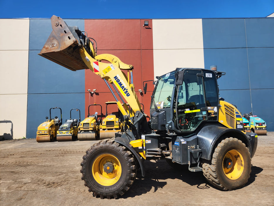2019 KOMATSU WA100M-8 ARTIC WHEEL LOADER (L181) WITH 1300 HOURS