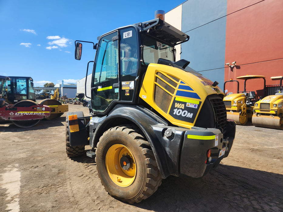 2019 KOMATSU WA100M-8 ARTIC WHEEL LOADER (L181) WITH 1300 HOURS