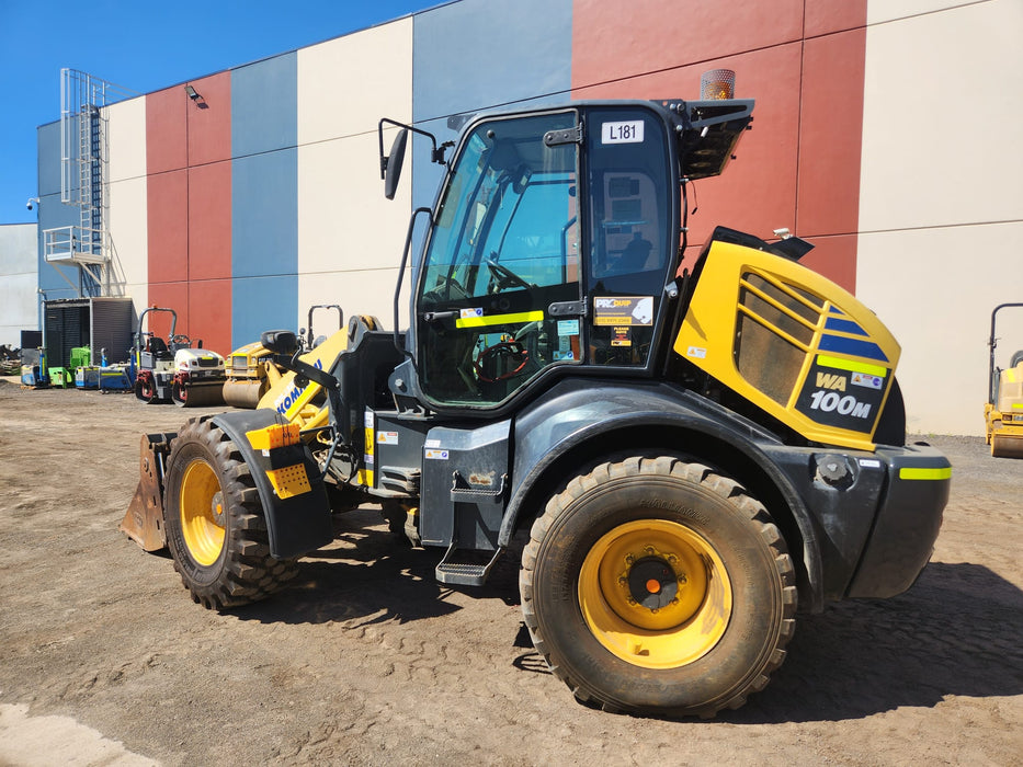 2019 KOMATSU WA100M-8 ARTIC WHEEL LOADER (L181) WITH 1300 HOURS