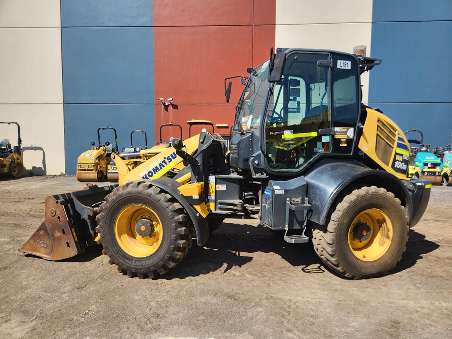 2019 KOMATSU WA100M-8 ARTIC WHEEL LOADER (L181) WITH 1300 HOURS