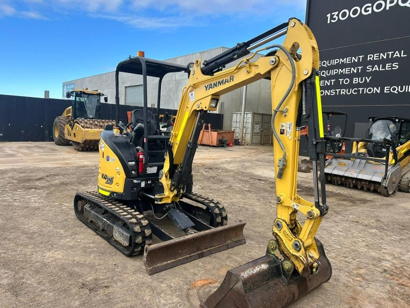 2022 YANMAR VIO25 2.6T EXCAVATOR (M848) WITH HITCH, BUCKETS, 995 HOURS