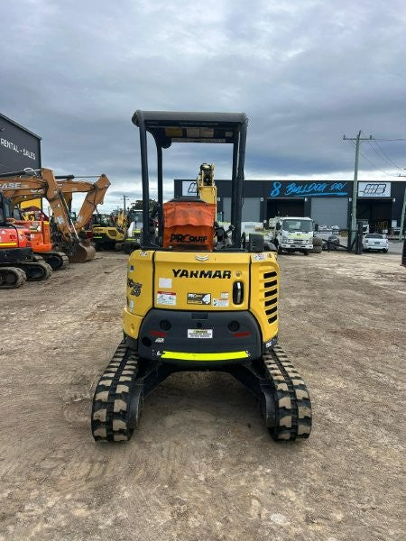 2022 YANMAR VIO25 2.6T EXCAVATOR (M848) WITH HITCH, BUCKETS, 995 HOURS