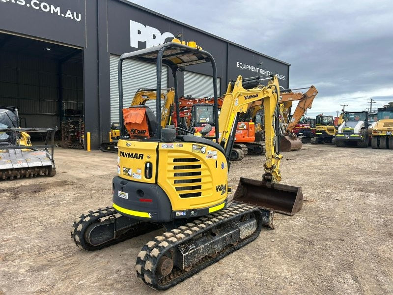 2022 YANMAR VIO25 2.6T EXCAVATOR (M848) WITH HITCH, BUCKETS, 995 HOURS